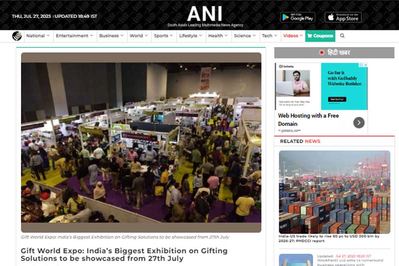 Gift World Expo: India’s Biggest Exhibition on Gifting Solutions to be showcased from 27th July