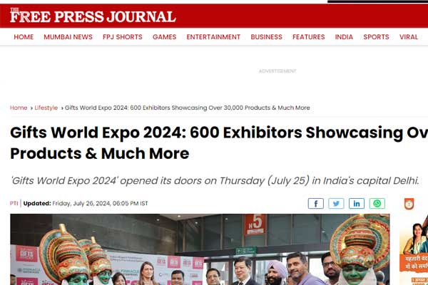 Gifts World Expo 2024: 600 Exhibitors Showcasing Over 30,000 Products & Much More