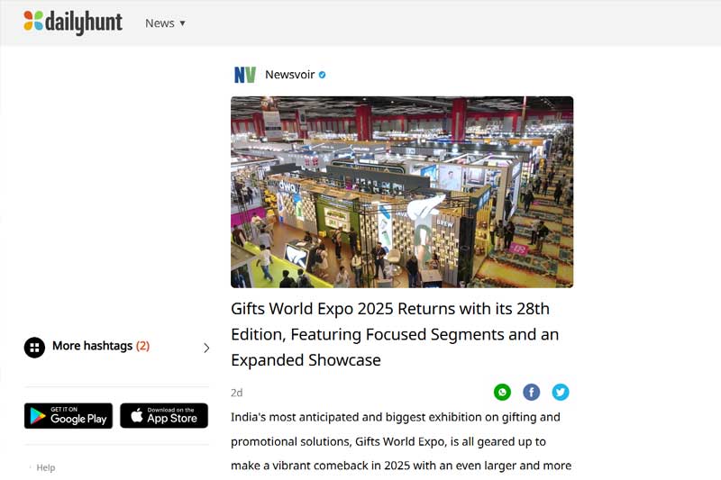 Gifts World Expo 2025 Returns with its 28th Edition, Featuring Focused Segments and an Expanded Showcase