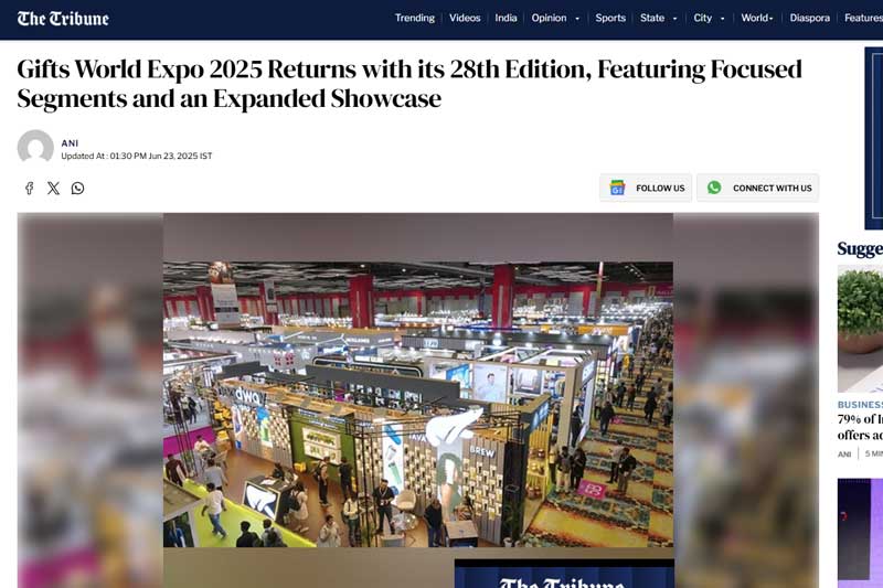 Gifts World Expo 2025 Returns with its 28th Edition, Featuring Focused Segments and an Expanded Showcase