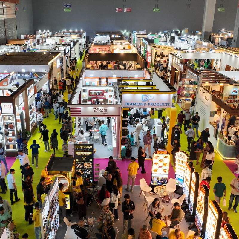 Gifts World Expo Delhi show floor