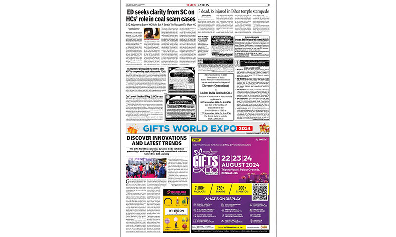 Times Of India – Hyderabad