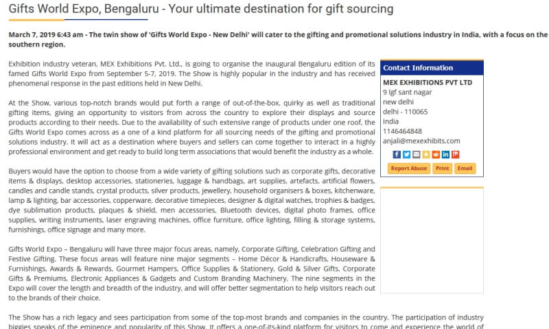 Gifts World Expo, Bengaluru – Your ultimate destination for gift sourcing