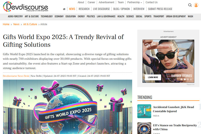 Gifts World Expo 2025: A Trendy Revival of Gifting Solutions