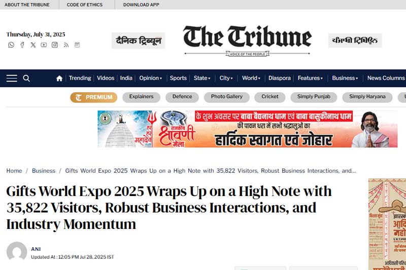 Gifts World Expo 2025 Wraps Up on a High Note with 35,822 Visitors, Robust Business Interactions, and Industry Momentum