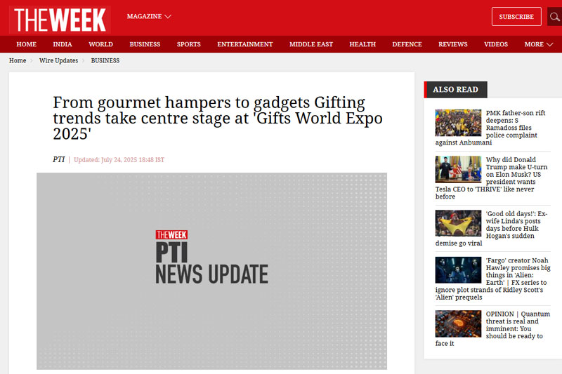 From gourmet hampers to gadgets Gifting trends take centre stage at ‘Gifts World Expo 2025’