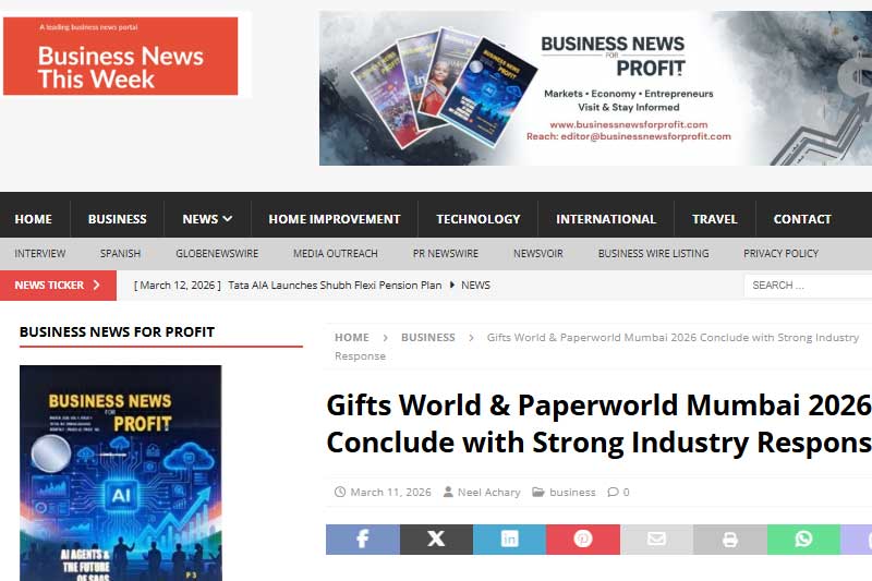 Gifts World & Paperworld Mumbai 2026 Conclude with Strong Industry Response