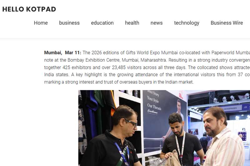Gifts World & Paperworld Mumbai 2026 Conclude with Strong Industry Response