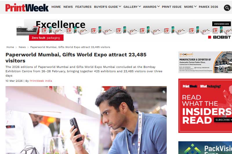 Paperworld Mumbai, Gifts World Expo attract 23,485 visitors