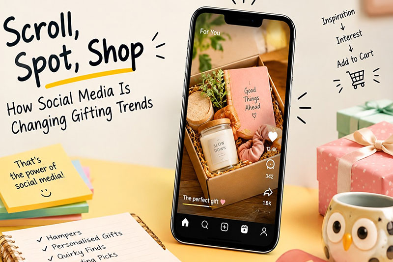 Scroll, Spot, Shop: How Social Media Is Changing Gifting Trends